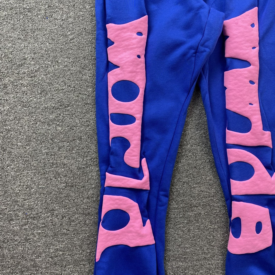 SP5DER BELUGA SWEATPANTS BLUE