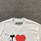 SP5DER I HEART SP5DER TEE WHITE