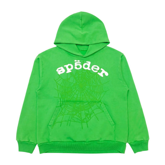 SP5DER LEGACY HOODIE GREEN