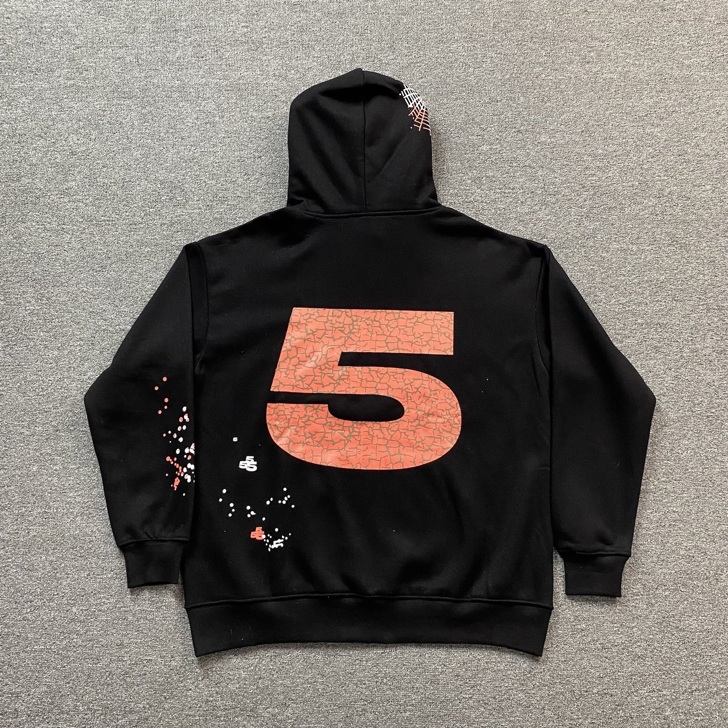 SP5DER NOCTURNAL HIGHWAY HOODIE BLACK