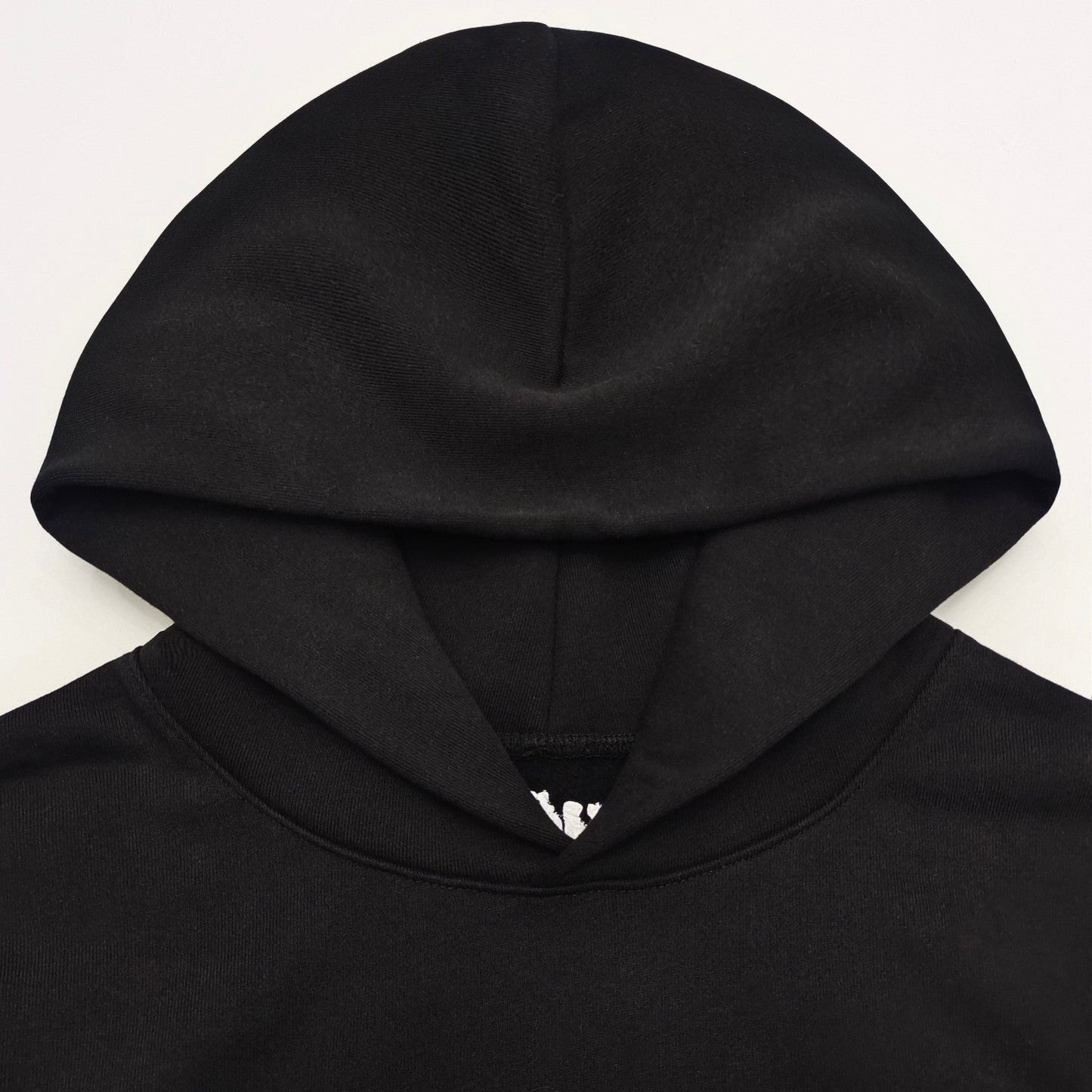 SP5DER OG RHINESTONE LOGO HOODIE BLACK