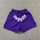 SP5DER OG WEB DOUBLE LAYER SHORT PURPLE