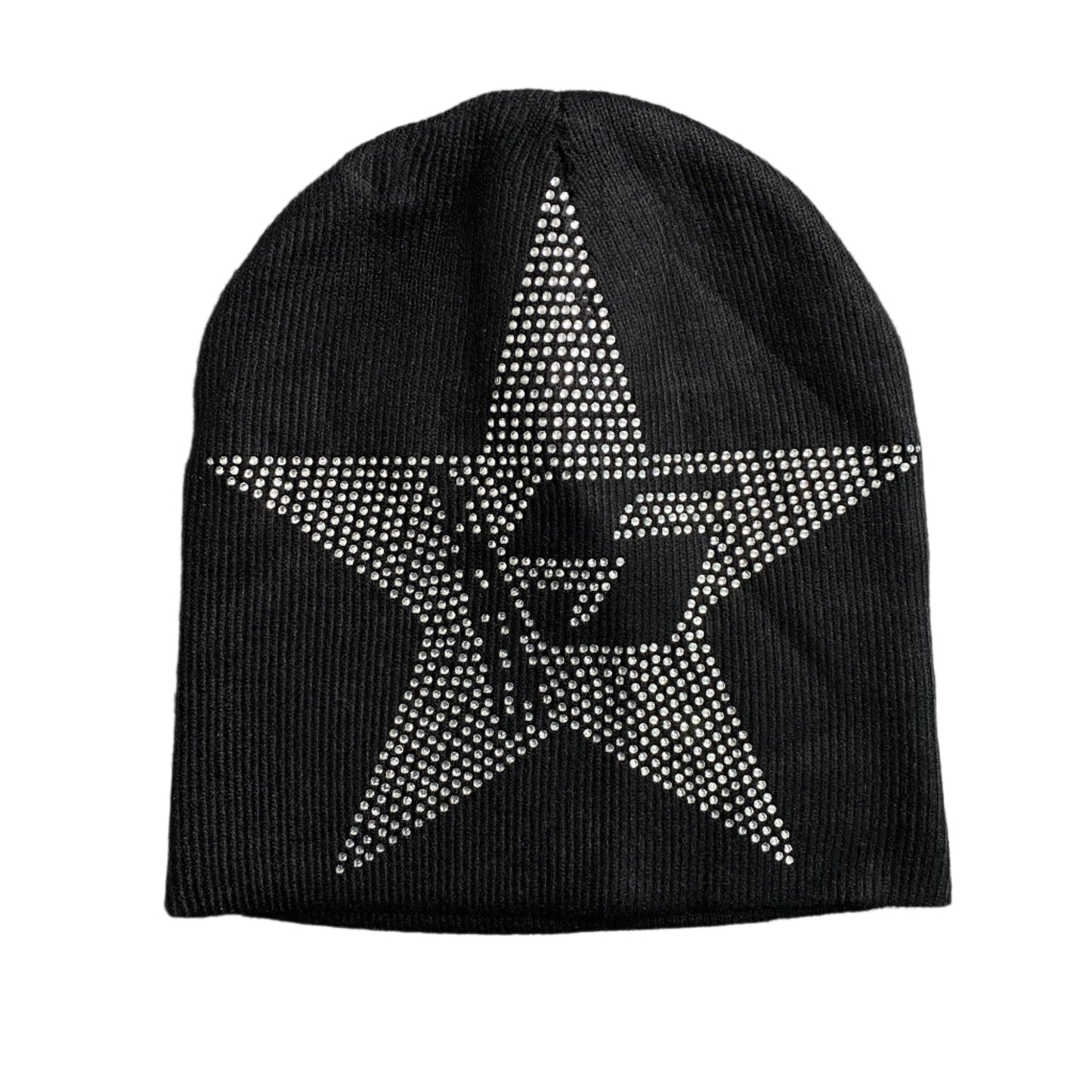 SP5DER STAR RHINESTONE SKULLY BLACK
