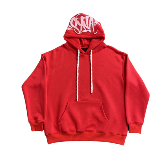 SYNA WORLD HOOD LOGO HOODIE RED