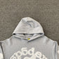 SP5DER BELUGA HOODIE HEATHER GREY