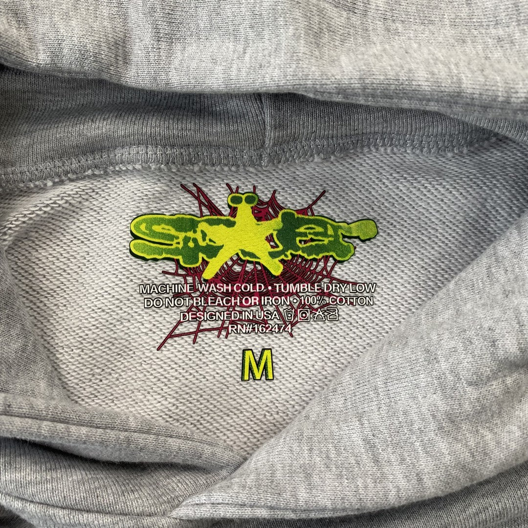 SP5DER BELUGA HOODIE HEATHER GREY