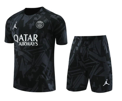 Kit de Treino PSG 23/24 - Preto Militar