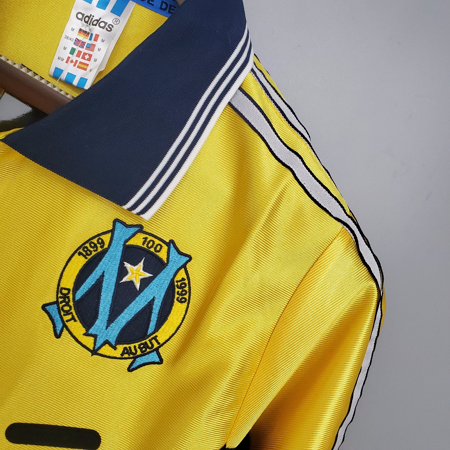 Olympique de Marseille 98/99 Retro Yellow
