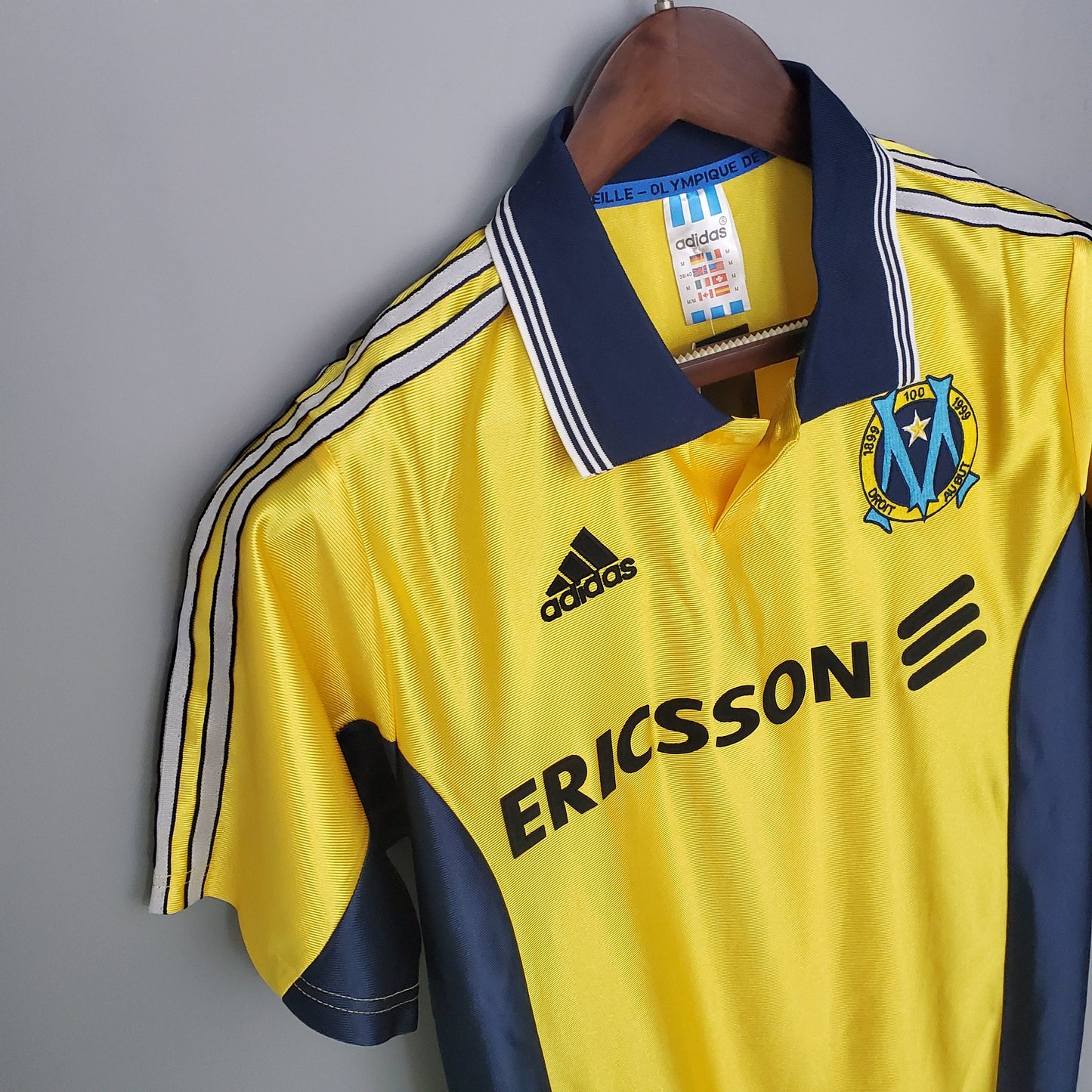 Olympique de Marseille 98/99 Retro Yellow
