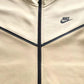 NIKE TECH FLEECE HOODIE x BEACH BROWN