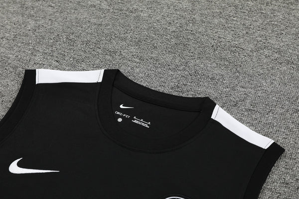 Kit de Treino Regata PSG 23/24 - Preto