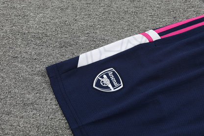 Kit de Treino Regata Arsenal 23/24 - Branco e Rosa