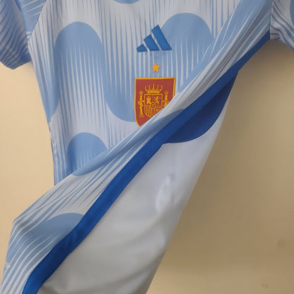 2022 Feminino Espanha Away Qatar Copa do Mundo