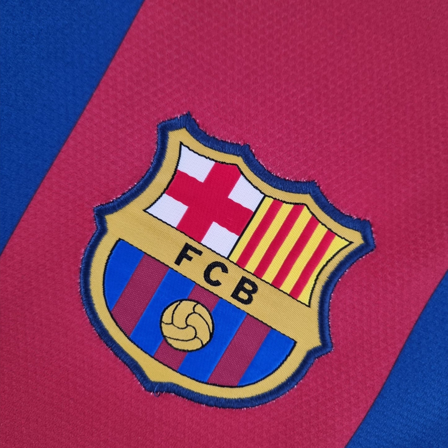 Retro Barcelona Long Sleeve 10/11UEFA Champions League Home