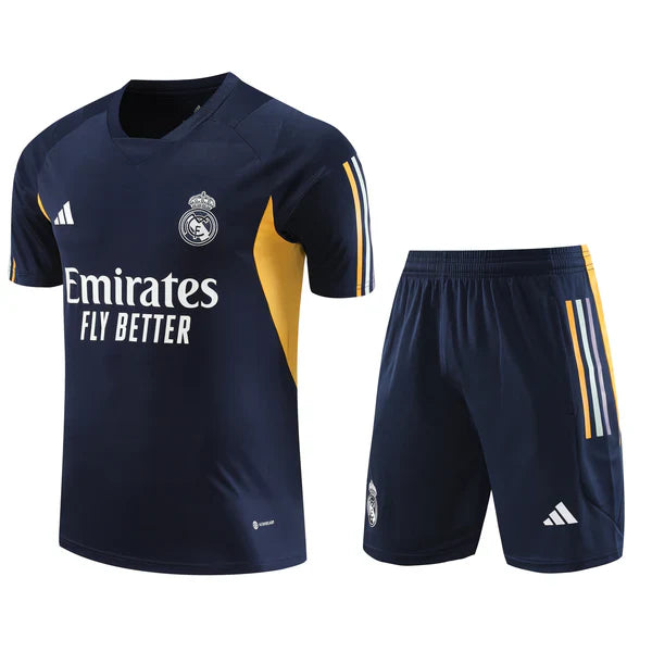 Kit de Treino Real Madrid 23/24 - Azul Marinho