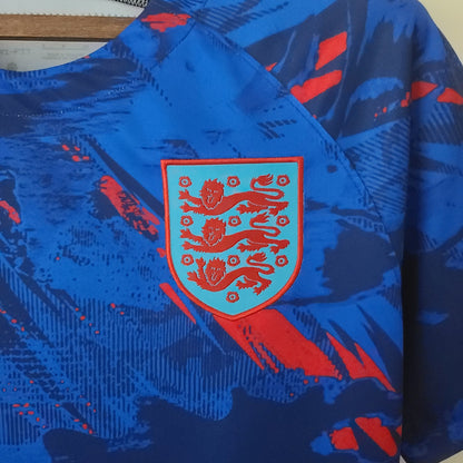 2022 Inglaterra Treinamento Kit Blue