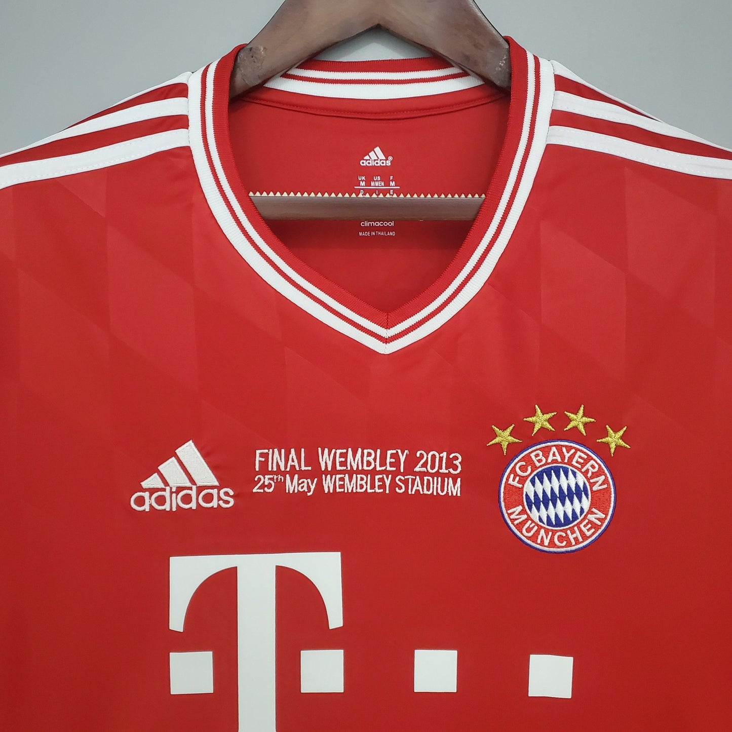 Retro long sleeve Bayern de Munique 13/14 Champions League Home