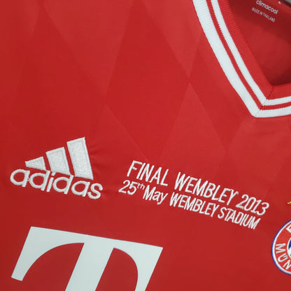 Retro long sleeve Bayern de Munique 13/14 Champions League Home