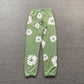 DENIM TEARS COTTON WREATH SWEATPANTS LIGHT GREEN