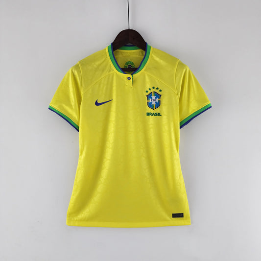 2022 Brasil Feminino Copa do Mundo Amarelo